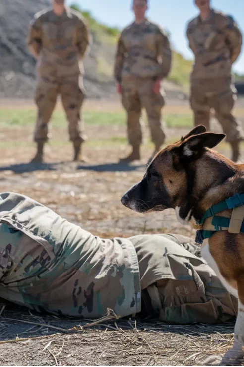 24+ Images of the Powerful Relationship Between a Soldier and His Dog