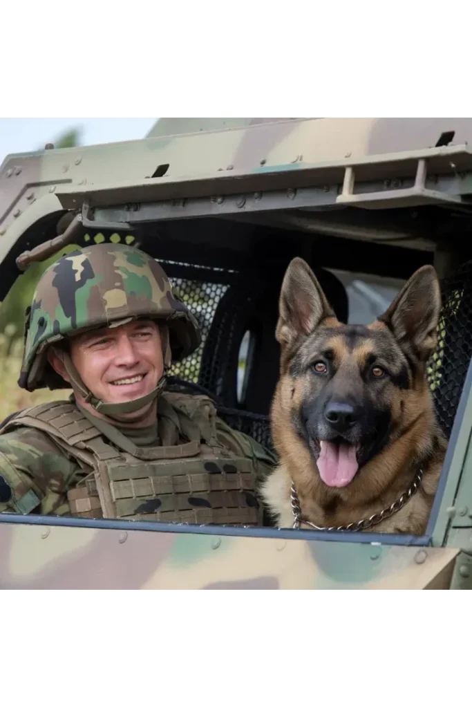 27+ Heartwarming Images of the Unbreakable Bond Between a Soldier and His Dog