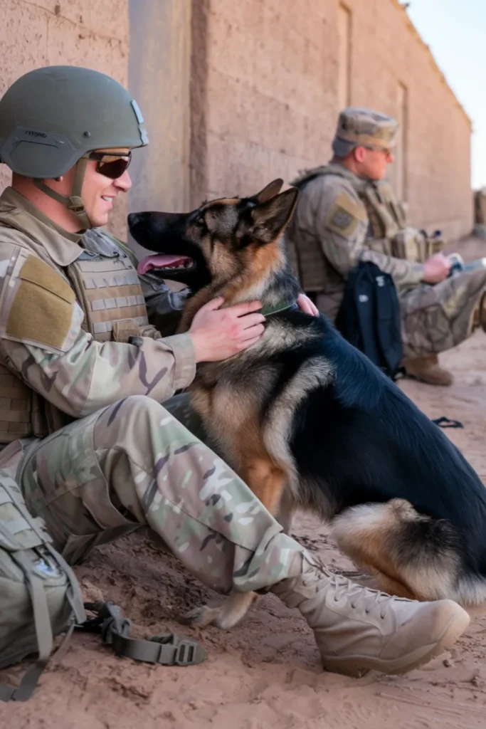 28+ Heartwarming Images of the Relationship Between a Soldier and His Dog