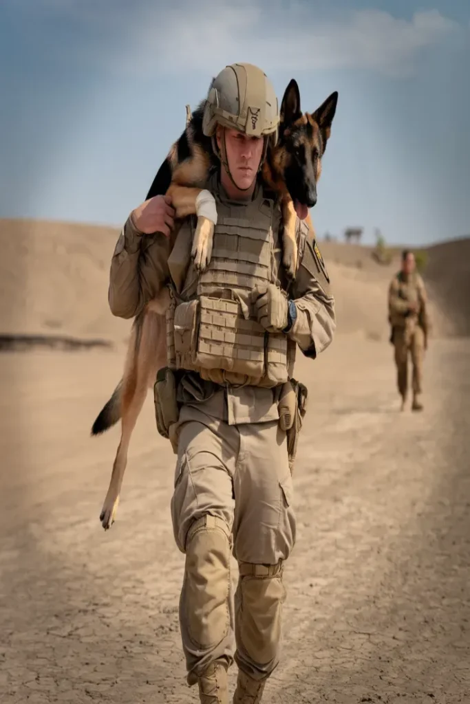 26+ Heartwarming Images of the Deep Bond Between Soldiers and Their Dogs