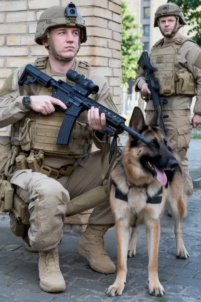 30+ Heartwarming Images of the Unbreakable Bond Between a Soldier and His Dog