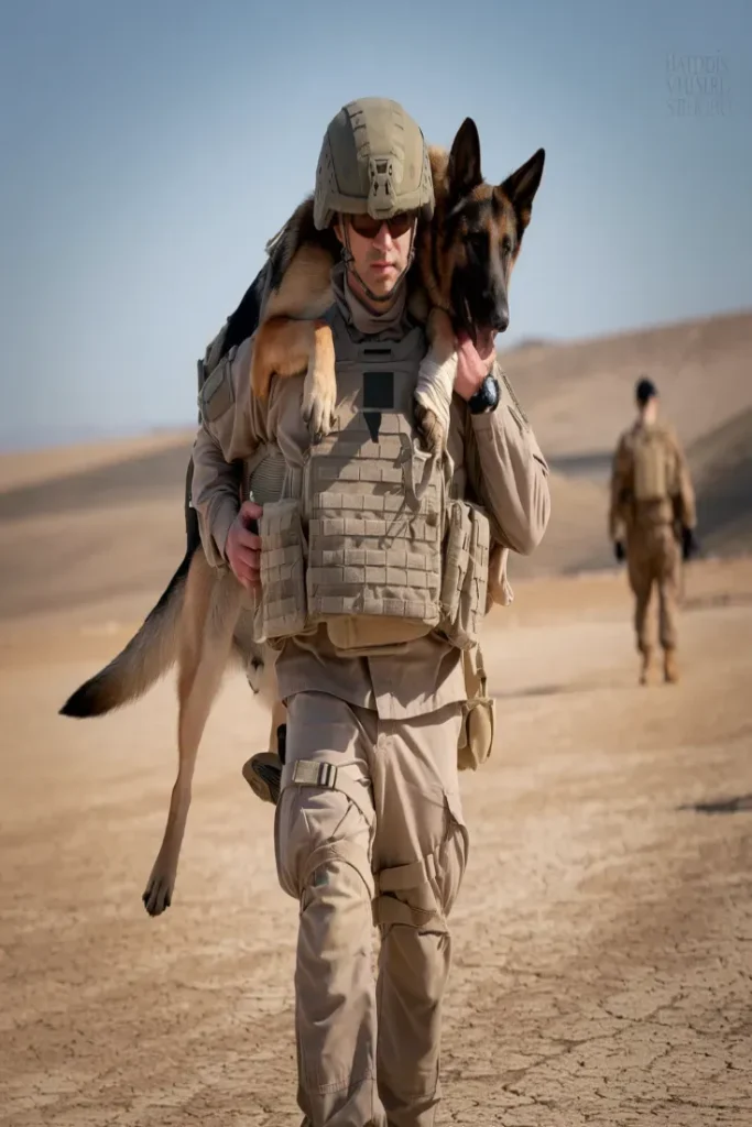 26+ Heartwarming Images of the Deep Bond Between Soldiers and Their Dogs