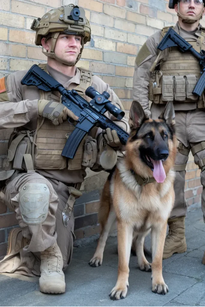 30+ Heartwarming Images of the Unbreakable Bond Between a Soldier and His Dog