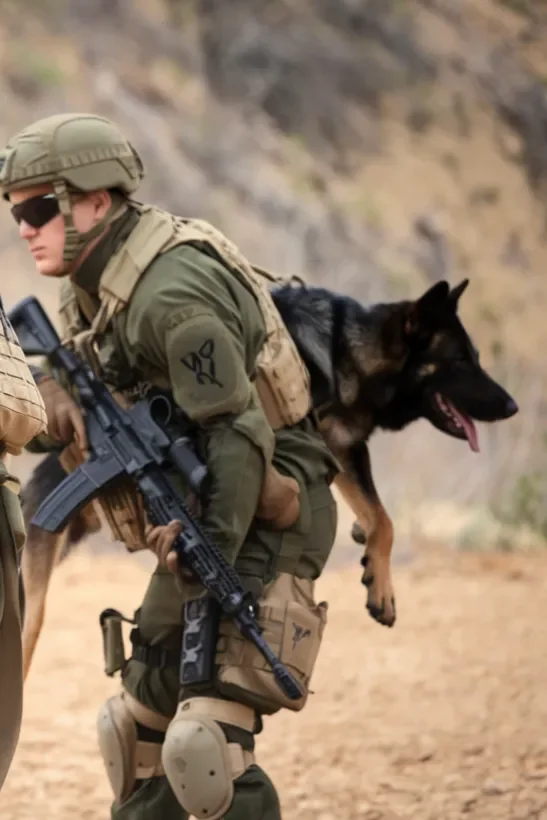 24+ Images of the Powerful Relationship Between a Soldier and His Dog