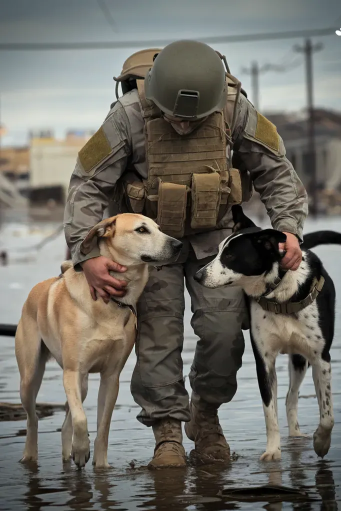 35+ Heartwarming Images Celebrating the Powerful Bond Between a Soldier and His Dog