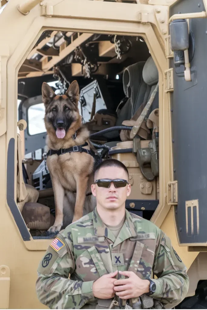 30+ Heartwarming Images of the Unbreakable Bond Between a Soldier and His Dog