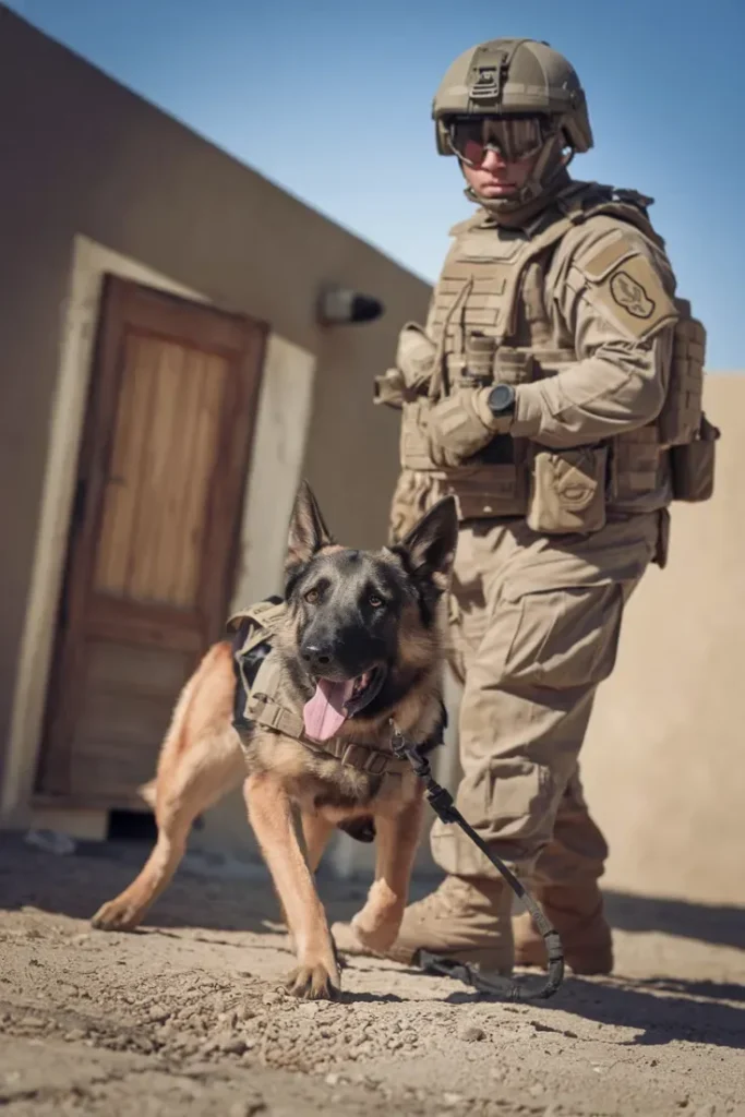 40+ Images of the Heartwarming Relationship Between a Soldier and His Dog