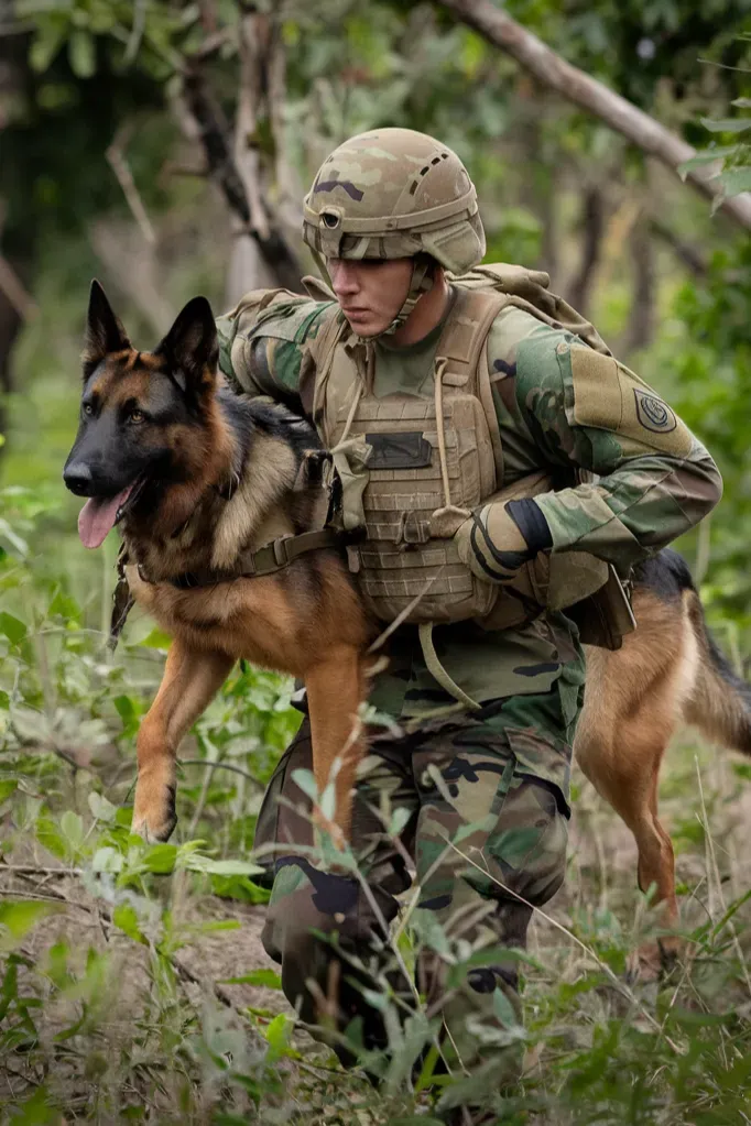 35+ Heartwarming Images Celebrating the Powerful Bond Between a Soldier and His Dog