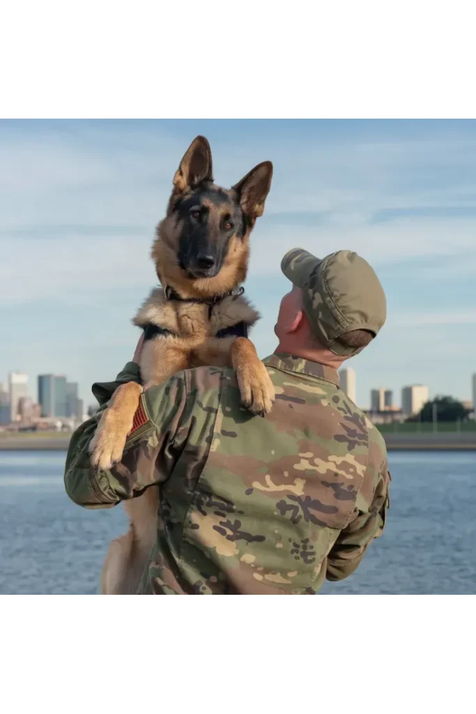 40+ Images of the Heartwarming Relationship Between a Soldier and His Dog