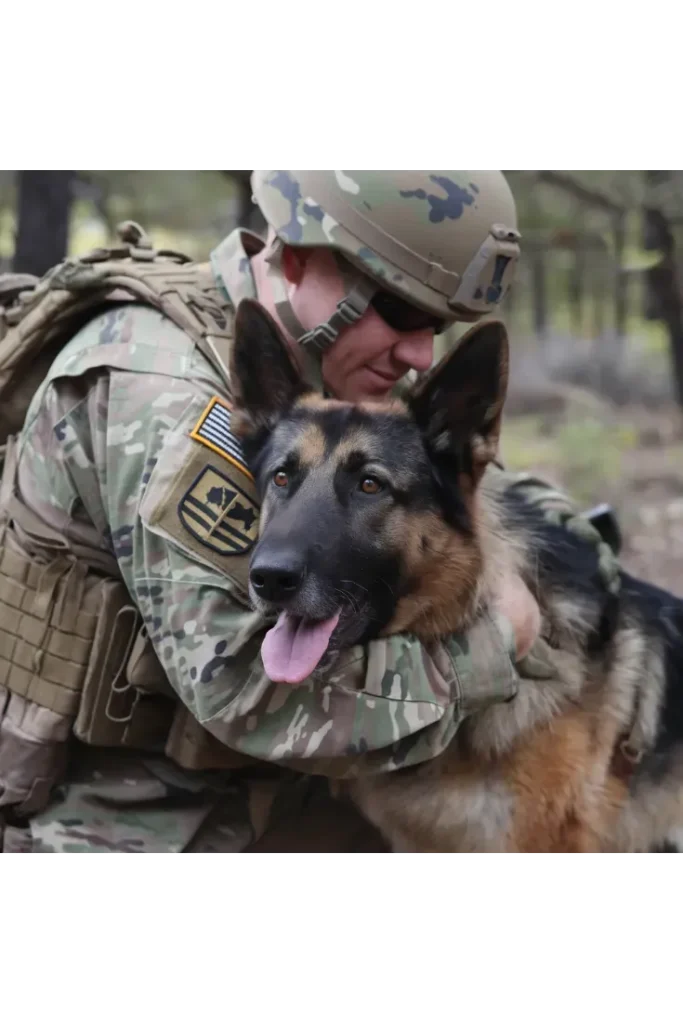 27+ Heartwarming Images of the Unbreakable Bond Between a Soldier and His Dog