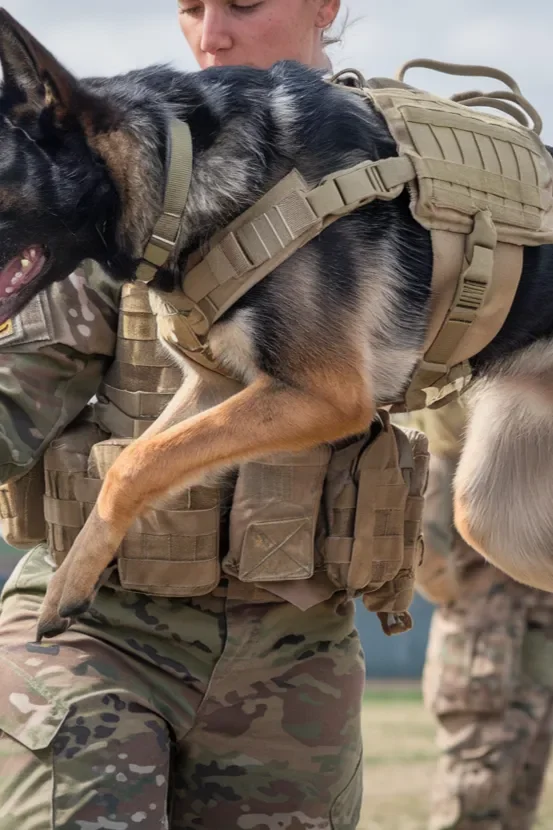 26+ Heartwarming Images of the Incredible Relationship Between a Soldier and His Dog