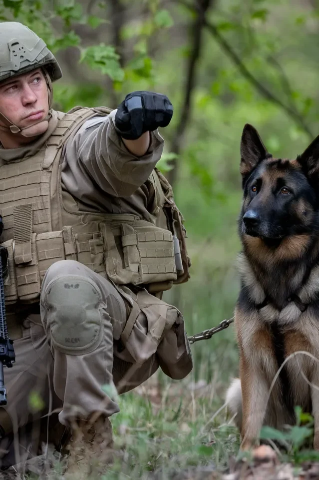 24+ Images of the Powerful Relationship Between a Soldier and His Dog