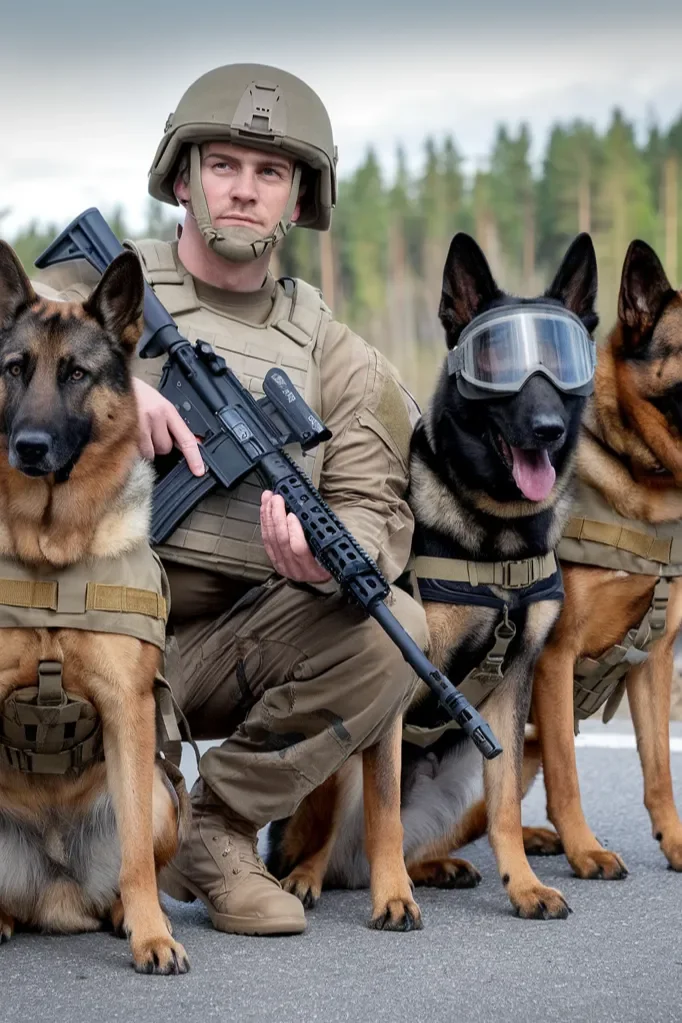 24+ Images of the Powerful Relationship Between a Soldier and His Dog