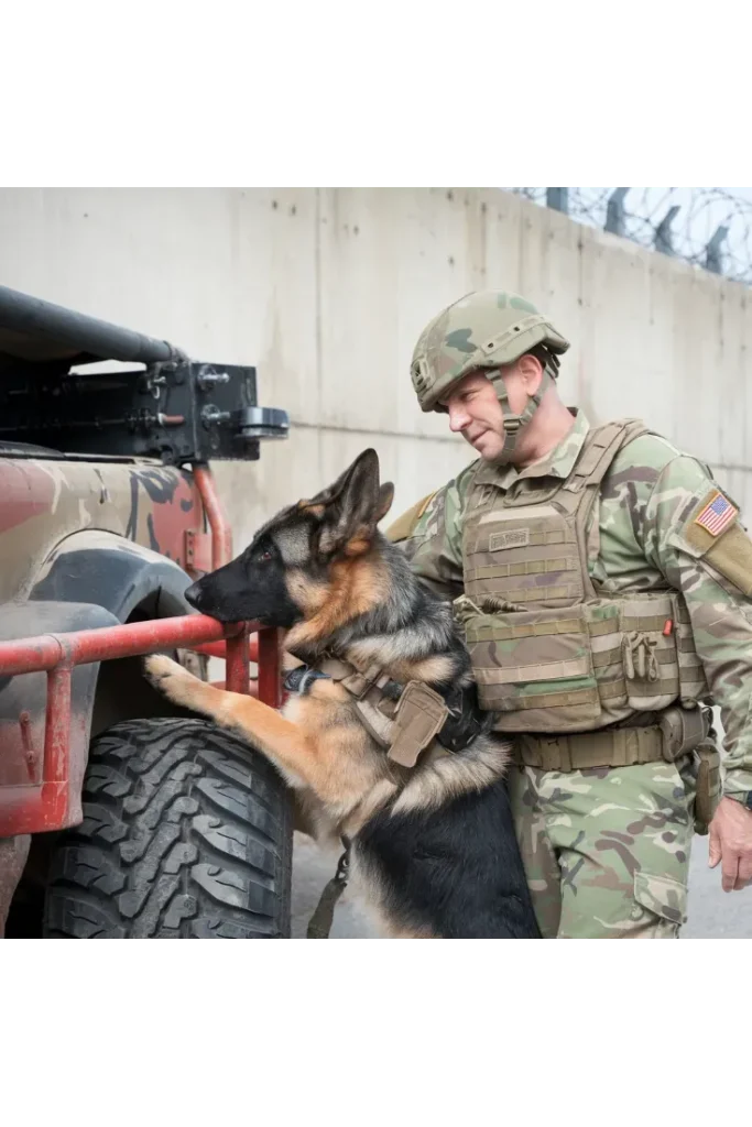 27+ Heartwarming Images of the Unbreakable Bond Between a Soldier and His Dog