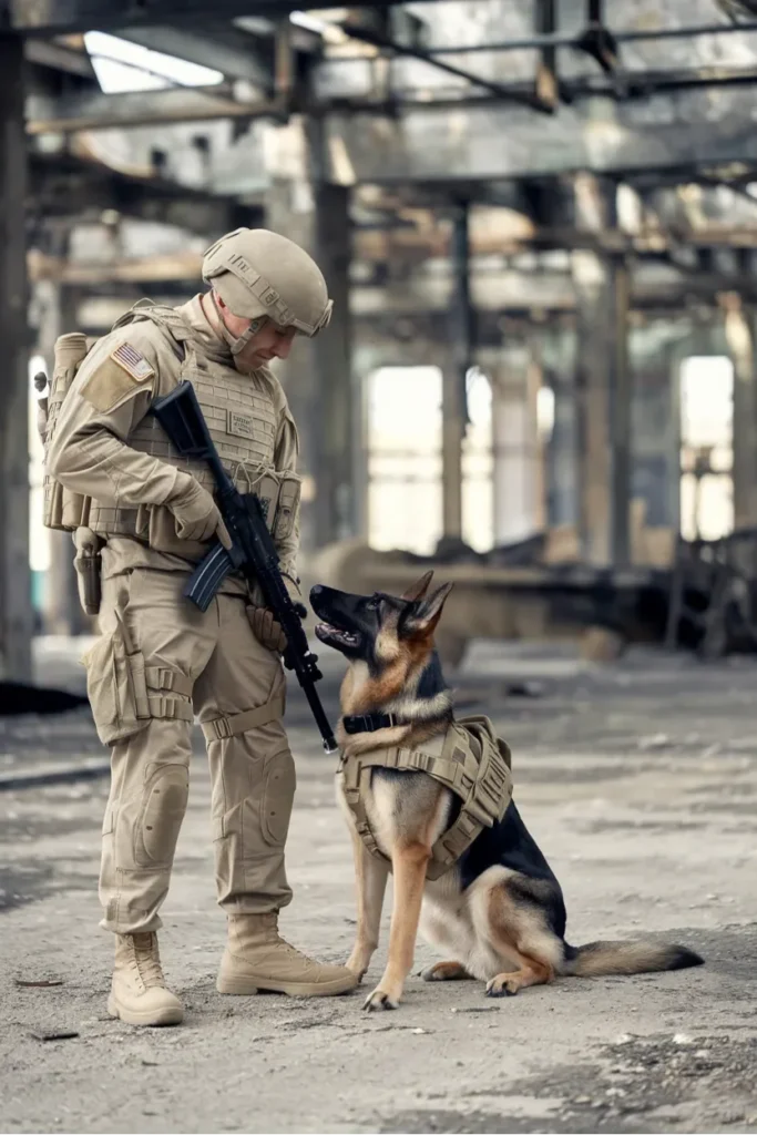 26+ Heartwarming Images of the Incredible Relationship Between a Soldier and His Dog