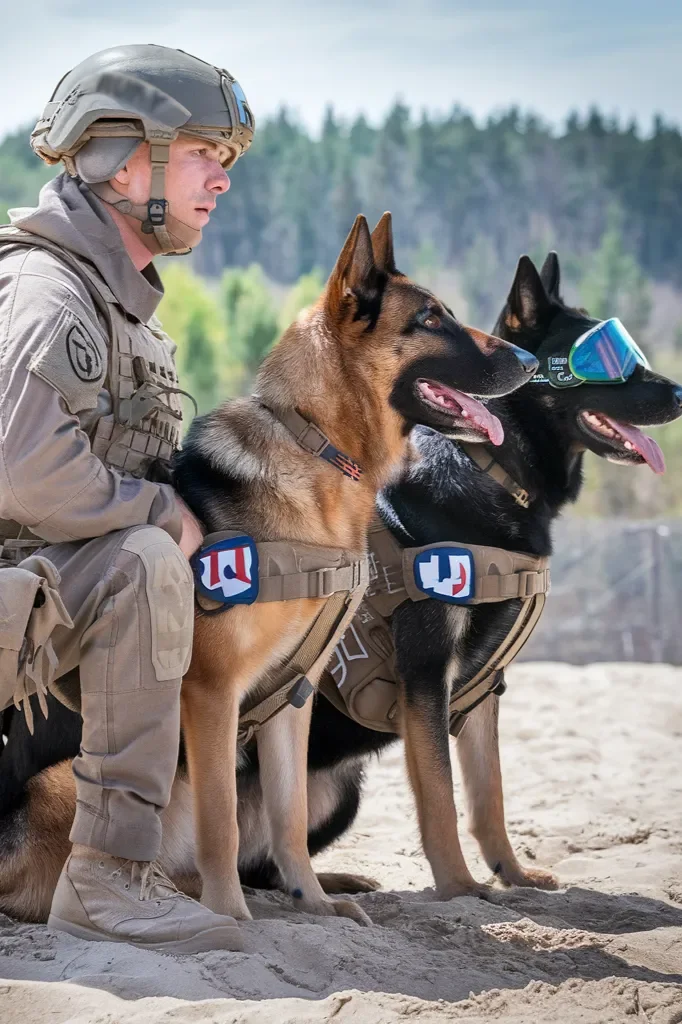 24+ Images of the Relationship Between a Soldier and His Dog: A Bond of Loyalty, Strength, and Love