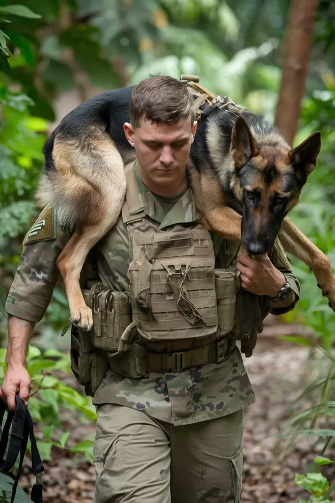 24+ Images of the Relationship Between a Soldier and His Dog: A Bond Built on Loyalty and Love