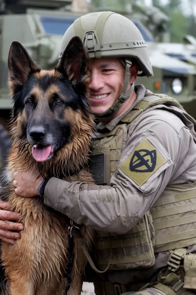 24+ Heartwarming Images of the Deep Bond Between a Soldier and His Dog