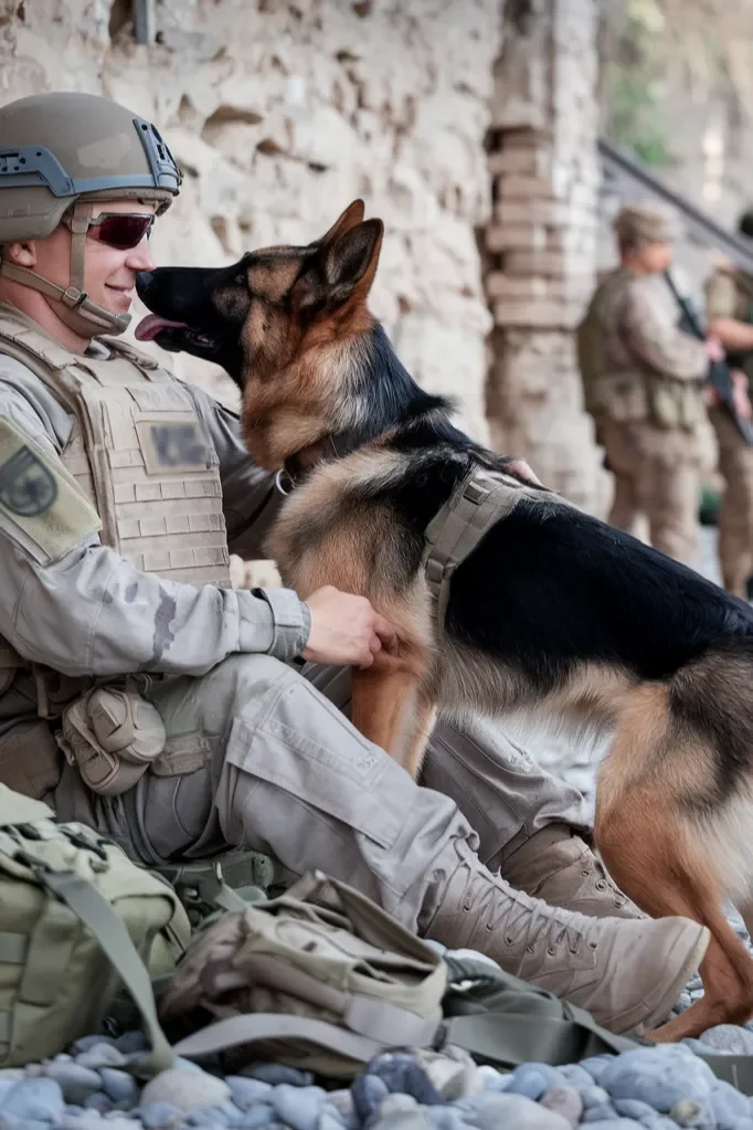 24+ Images of the Relationship Between a Soldier and His Dog: A Bond of Loyalty, Strength, and Love